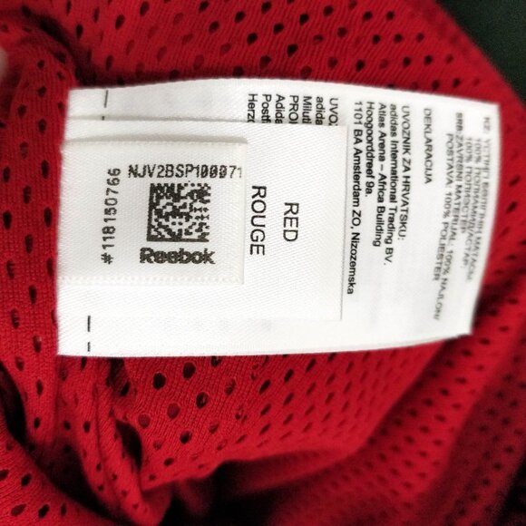 Vetements x Reebok Distressed Track Pants in Red S - Picture 11 of 12